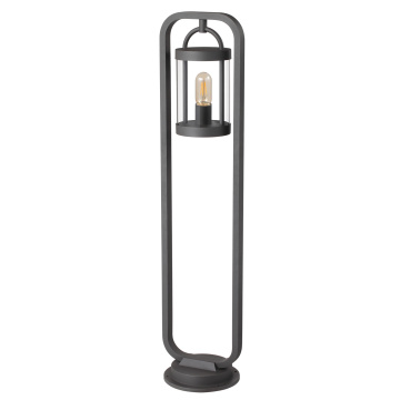 E27 Aluminium Bearing Struktur Lampu Bollard Luar