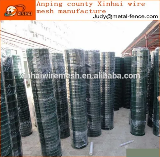 pvc coated holland iron wire mesh/euro fence/dutch fence