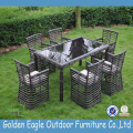 Outdoor Furniture Rattan Set with Long Chair