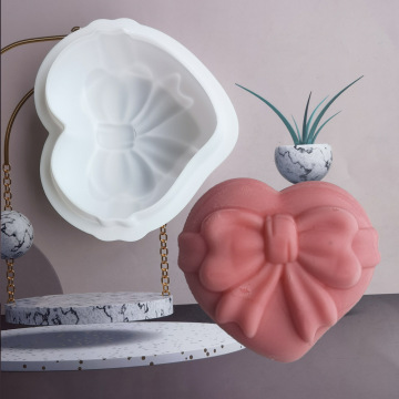 SILICONE HEART MOUSSE CAKE JELLY PUDDING MOLD