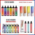 Werksfabrik -ESCO -Bar Mega 5000 Puffs Disposable Vape