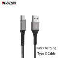 3A Fast Charging Data Cable Usb C Cable Nylon Braided Fast Charging Factory