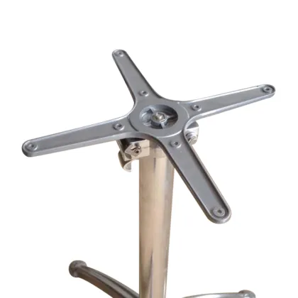 Assemble Three Legs Aluminum Table Base