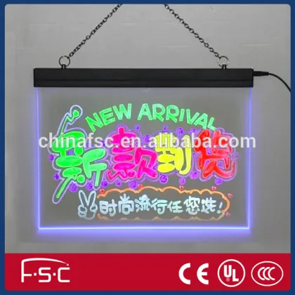 Fluorescent marker pen for led writing board full color