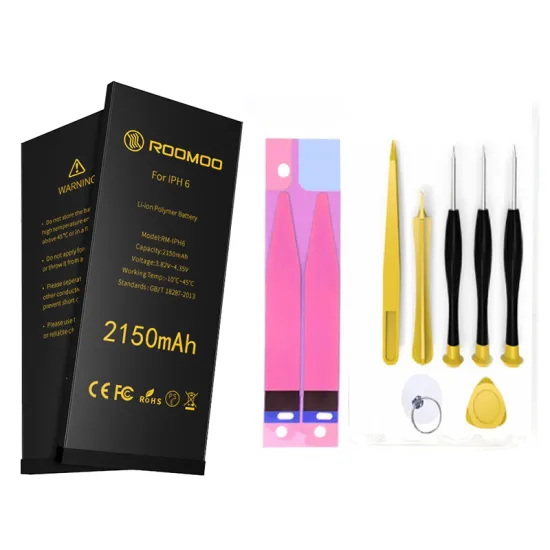 2150mAh high capacity oem li-ion lithium batteries replacement for iphone 6G spice