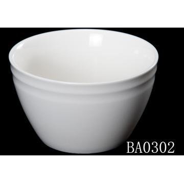 Natural Design , Round Shape Porcelain Rice Bowl