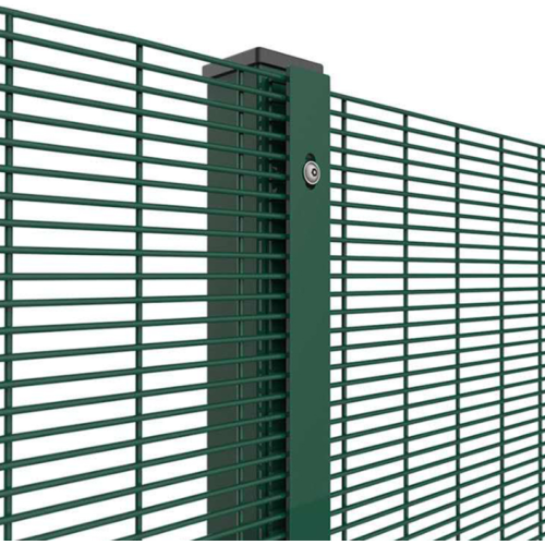 Valla de malla de alambre soldada de PVC anti escalada