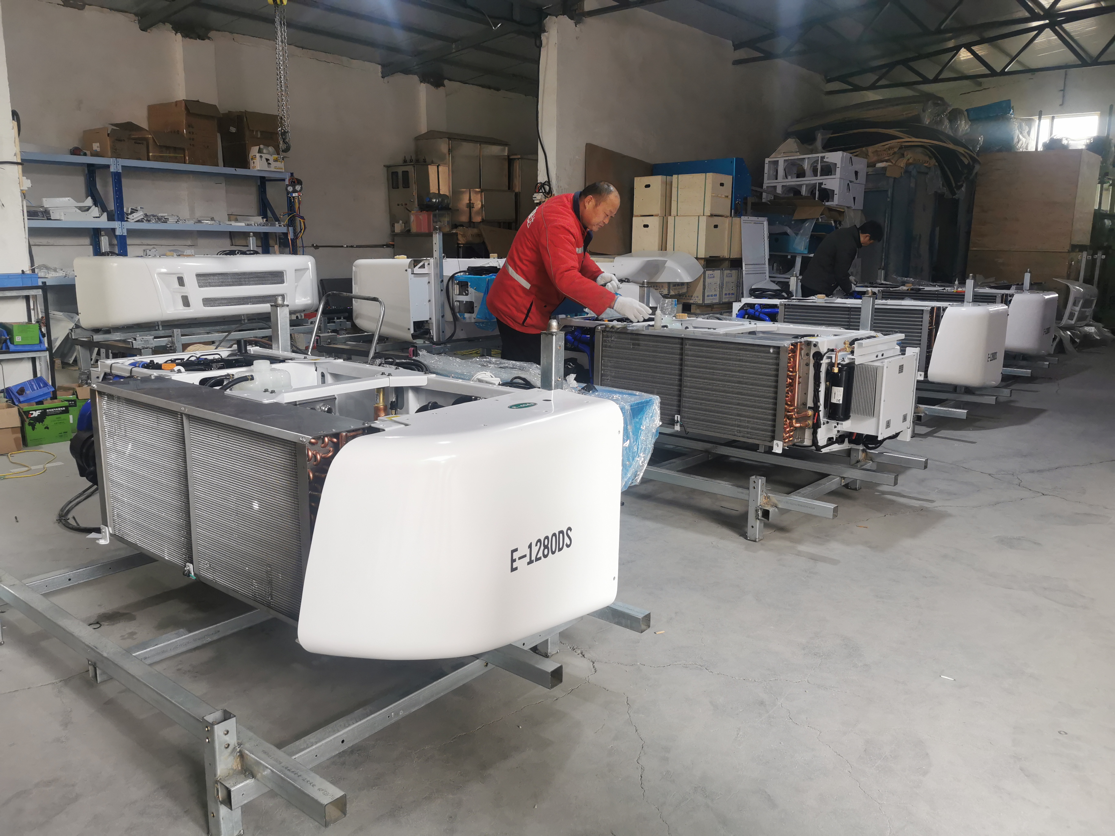 Diesel Engine Drive Reefer Unit With Electric Standby Function, High ...