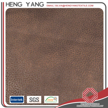 China Wholesale Suede Brushed Velvet Fabric Upholstery Bronzing