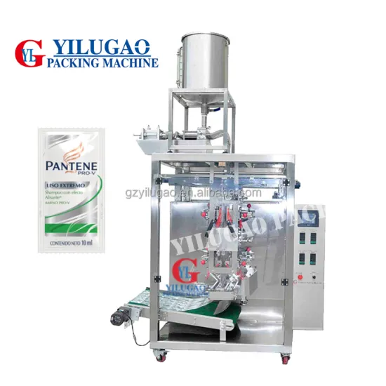 Hand Sanitizer Gel, Instant Alcohol Gel, Shampoo, Soap Liquid Sachet Packing Machine