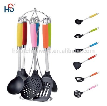 tablet kitchen utensil LFGB/FDA colorful handle HS6611C name brand tools