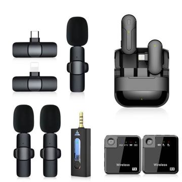 Factory Outlet: Compact Wireless Lavalier Mic with Type-C Interface - Perfect for Vloggers, Meetings & Live Recordings