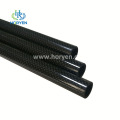 Lightweight plain twill 3k round carbon fiber pipe