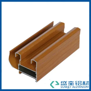 profiles aluminium wood aluminum profile