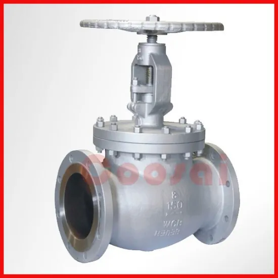 8 inch flanged globe valve