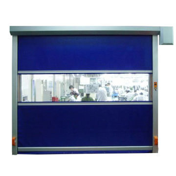 PVC ကုလားကာမြင့်မားသောအမြန်နှုန်းကြိတ်စက် Shutter တံခါး