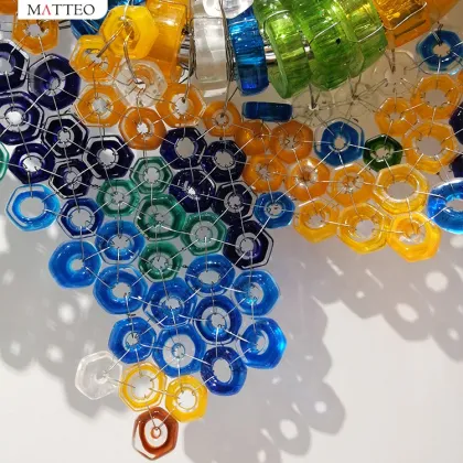 Hand Blown Murano Glass Wall Decorations