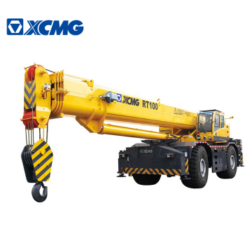 Used XCMG RT100 100 Ton Rough Terrain Mobile Crane for Sale