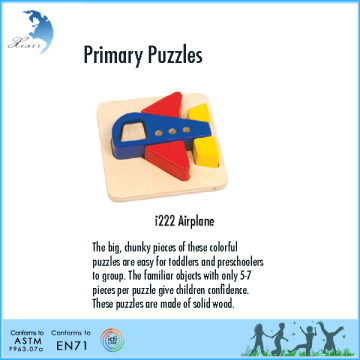 Drop shipping touch exercise MDF kid home 3d puzzle
