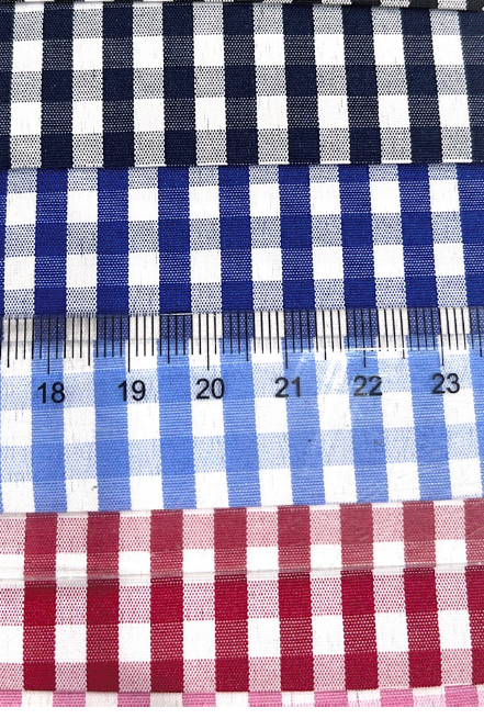 High Quality Polyester Plaid Fabric