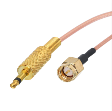 RG316 Câbles coaxiaux mâles mâles à 3,5 mm mâle basse perte de coaxial câble