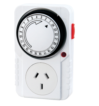 Title: "BND-50/A39 Australia 24 Hour Mechanical Timer - IP20 - High Precision Time Control Device