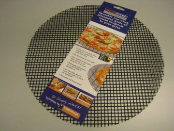 FDA LFGB Reuable non-stick pizza mesh ,oven cooking mesh sheet