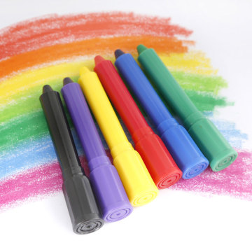 Back to School: Washable Wax Crayon Set - 6 Non-Toxic Colors