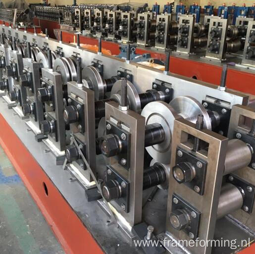 ware house Storage shelf upright pillar structural roll forming machine