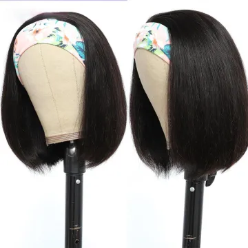 Wholesale Headband Wig Human Hair For Black Women,Raw Virgin Human Hair Headband Wigs