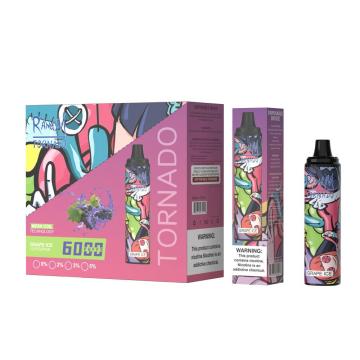 RandM Tornado 6000 PUFFS Disposable Vape 12ml E-liquid