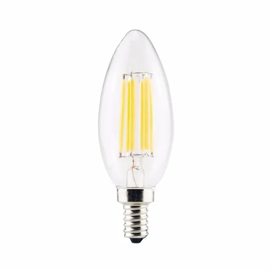 1800K 2200K 2700K E26 E27 B22 E12 E14 DIMMABLE LED Filament Bulb Edison Bulb C35 LED Candle Light 6W