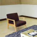 Sofá cómodo de 321 sillones de futón con sillón de lino