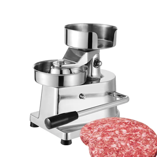 High Performance 10-15cm Diameter Manual Burger Patty Maker Machine