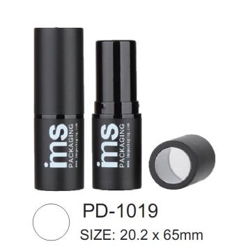 PCR Round Plastic Lipstick Packaging with transparent window