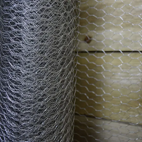 Galvanized Chicken Coop Wire Netting: 8 Foot Tall, 1/2\" to 3/4\" Hexagonal Mesh Fencing