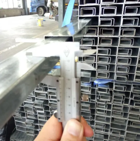 ASTM A500 pregalvanized steel rectangular tube