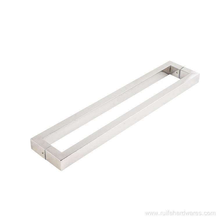 ModernEdge Stainless Steel Glass Door Handle