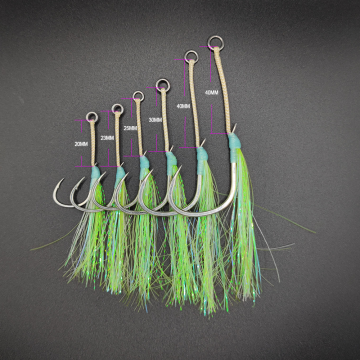 Xuhang S014 UV Kevlar Wire Core Jigging Assist BKK String Hooks