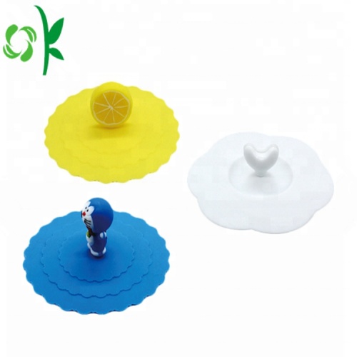 Silicone du lịch cốc cà phê có nắp đậy bìa