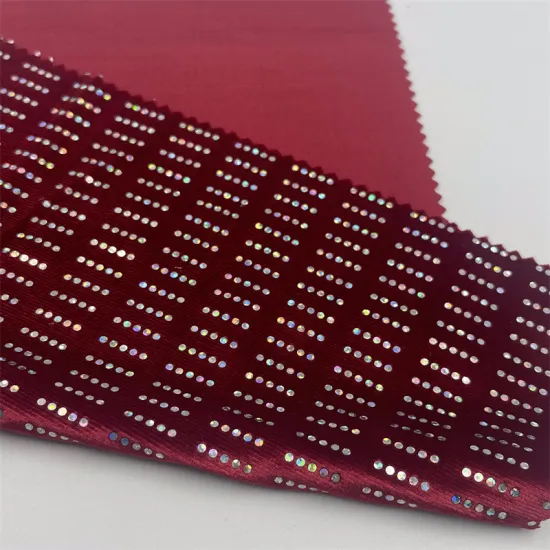 Fashional Metallic sequined fabric for decorative