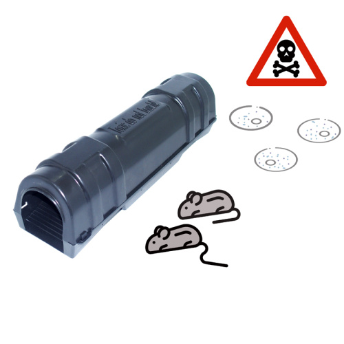 Narrow Tunnel Rat Bait Station