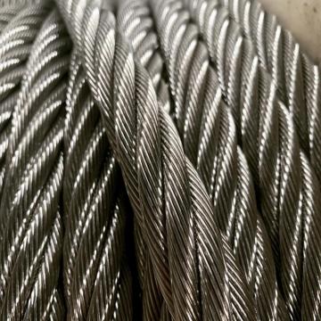 304 7X7 1/4" stainless steel wire rope