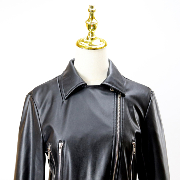 Women's Faux Leather Jacket