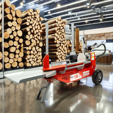 Potente y fácil de operar divisor de madera con larga vida y características rentables