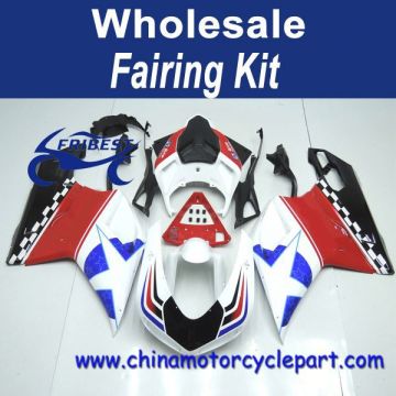 For Ducati 848 1098 1198 2007-2012 Star No Number Motorcycle Fairings FFKDU004