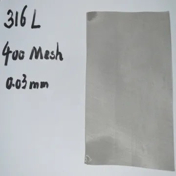 316 Stainless Steel Mesh Screen