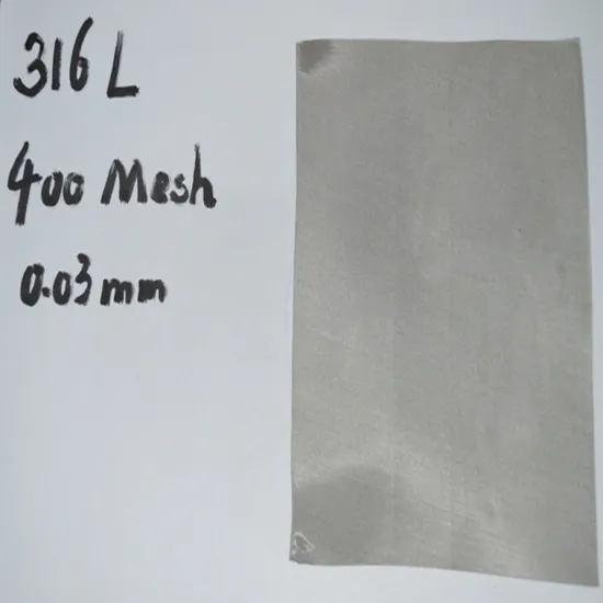 316 Stainless Steel Mesh Screen