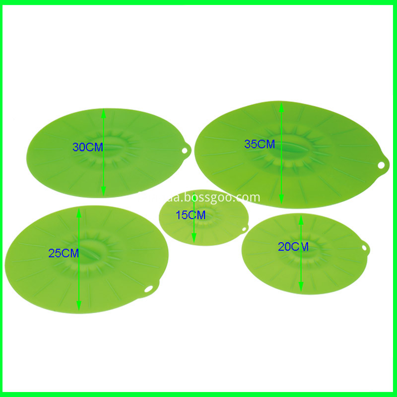 Durable Silicone Seal Lids Set