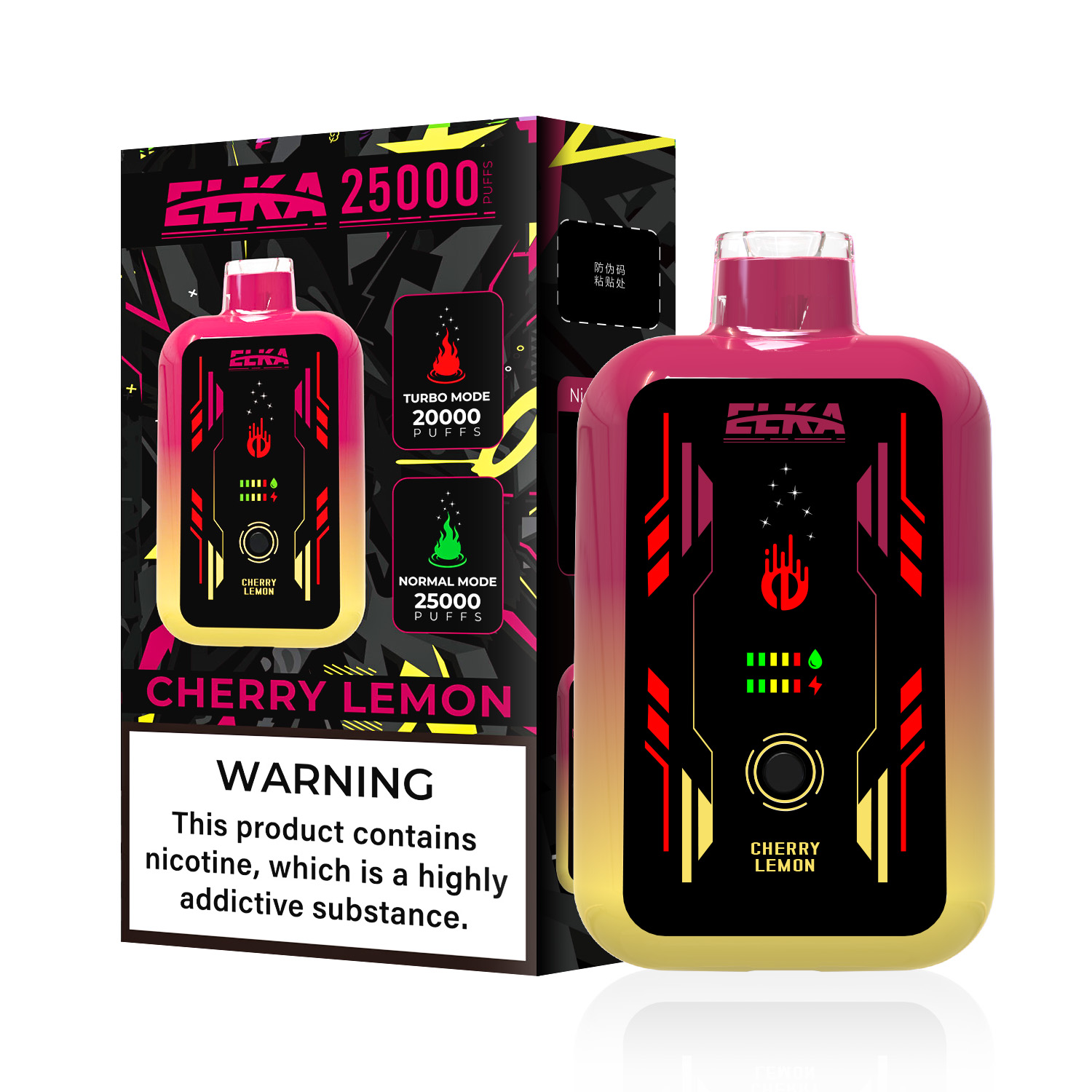 Elka 25000 พัฟ vape ดั้งเดิม